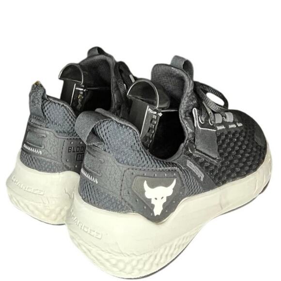 Womens Under Armour Project Rock BSR 4 3027345-001 Mesh Sneaker Size 9.5 Gray - Picture 4 of 6